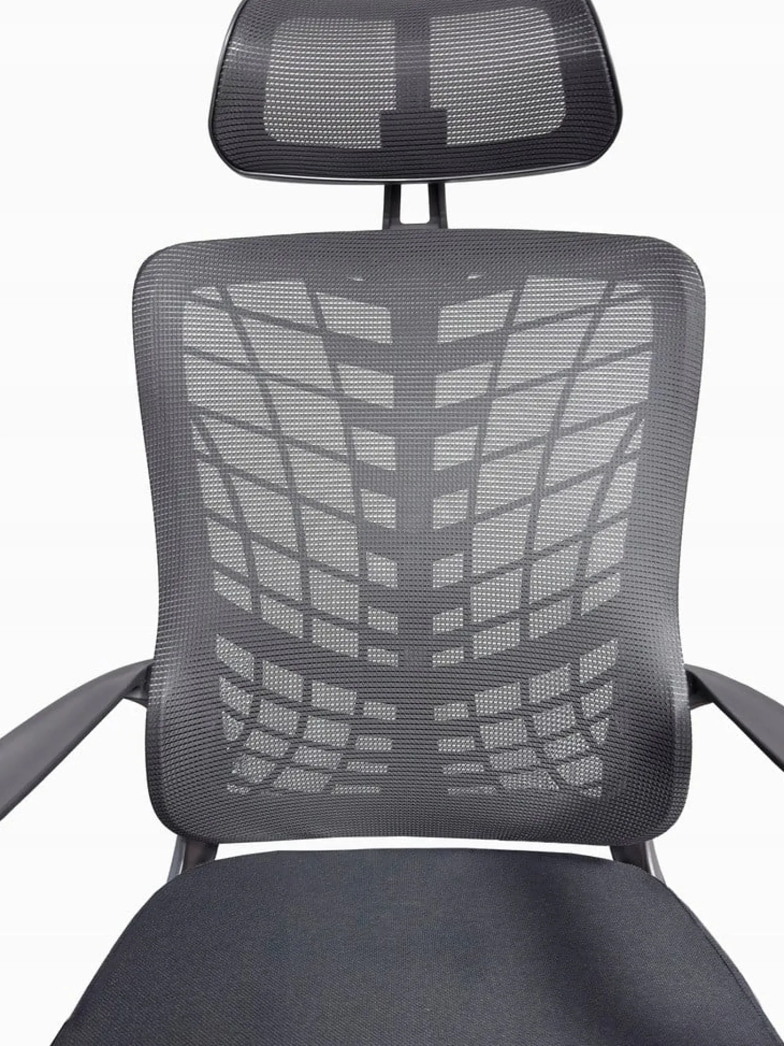 Krzesło biurowe regulowany obrotowy fotel biurowy ergonomiczny KB108 czarny