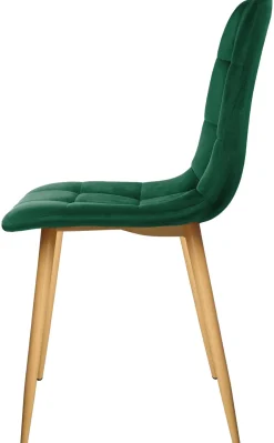 Krzesło Louis Zieleń Wood