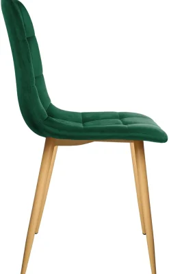 Krzesło Louis Zieleń Wood