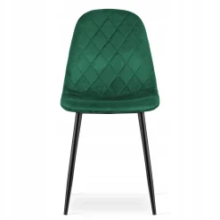 Krzesło Tapicerowane Welurowe Velvet Do Salonu Kuchni Jadalni Luka