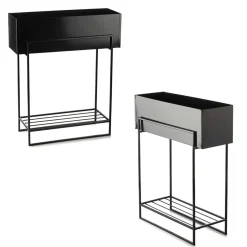 Kwietnik metalowy stojak na kwiaty 72 cm LOFT