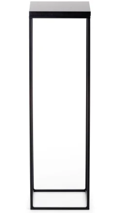 Kwietnik stojący 80 cm BasicLoft czarny
