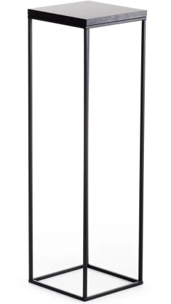 Kwietnik stojący 80 cm BasicLoft czarny