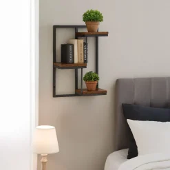 Kwietnik ścienny półka wisząca 3 poziomy loft ModernHome