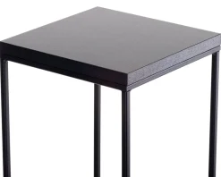 Kwietnik stojący 40 cm BasicLoft czarny