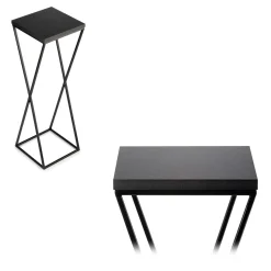 Kwietnik stojący 70 cm z blatem MDF LOFT