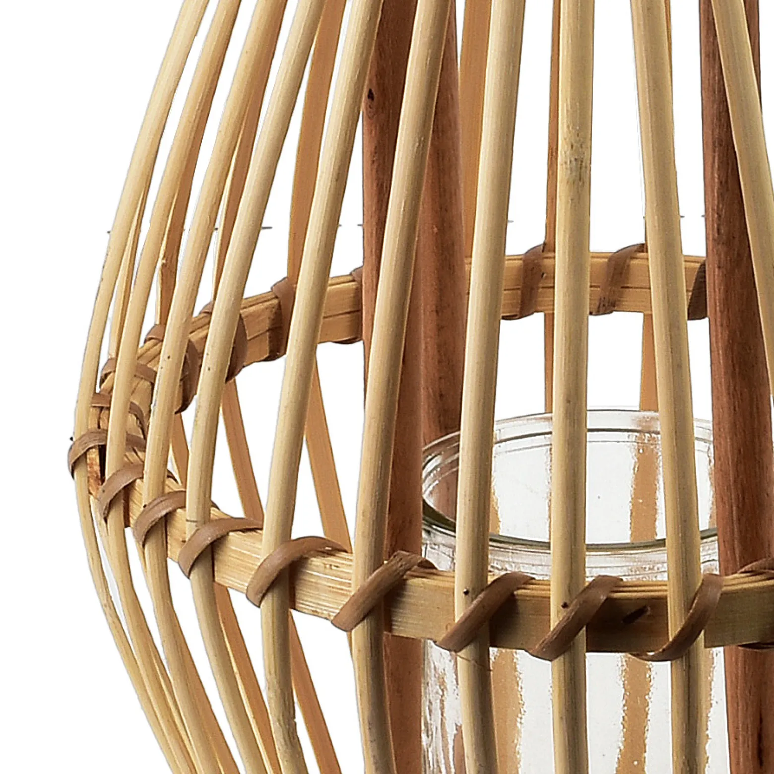 Lampion LUCIE NATURAL 19xh28cm
