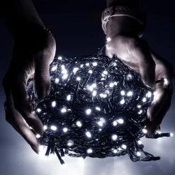 Lampki choinkowe 400 led biały zimny 33,5 m IP44