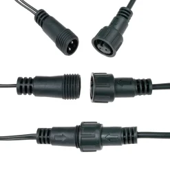 Lampki choinkowe 400 led biały zimny 33,5 m IP44