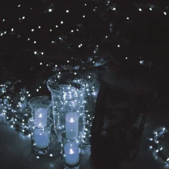 Lampki choinkowe 400 led biały zimny 33,5 m IP44