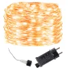 Lampki choinkowe 300 led druciki na prąd biały ciepły