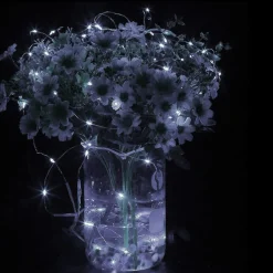 Lampki choinkowe 300 led druciki na prąd biały zimny