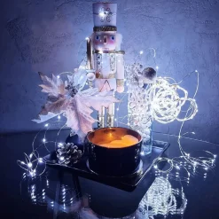 Lampki choinkowe 300 led druciki na prąd biały zimny
