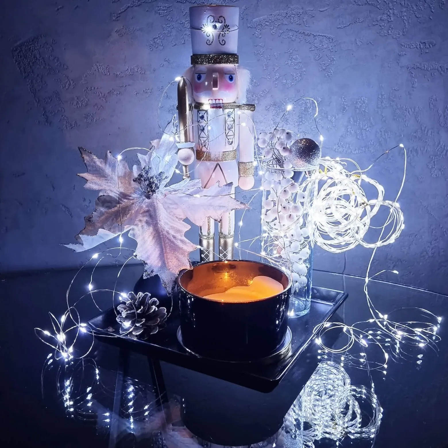 Lampki choinkowe 300 led druciki na prąd biały zimny