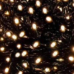 Lampki choinkowe 200 LED 12,5 m biały ciepły zewnętrzne