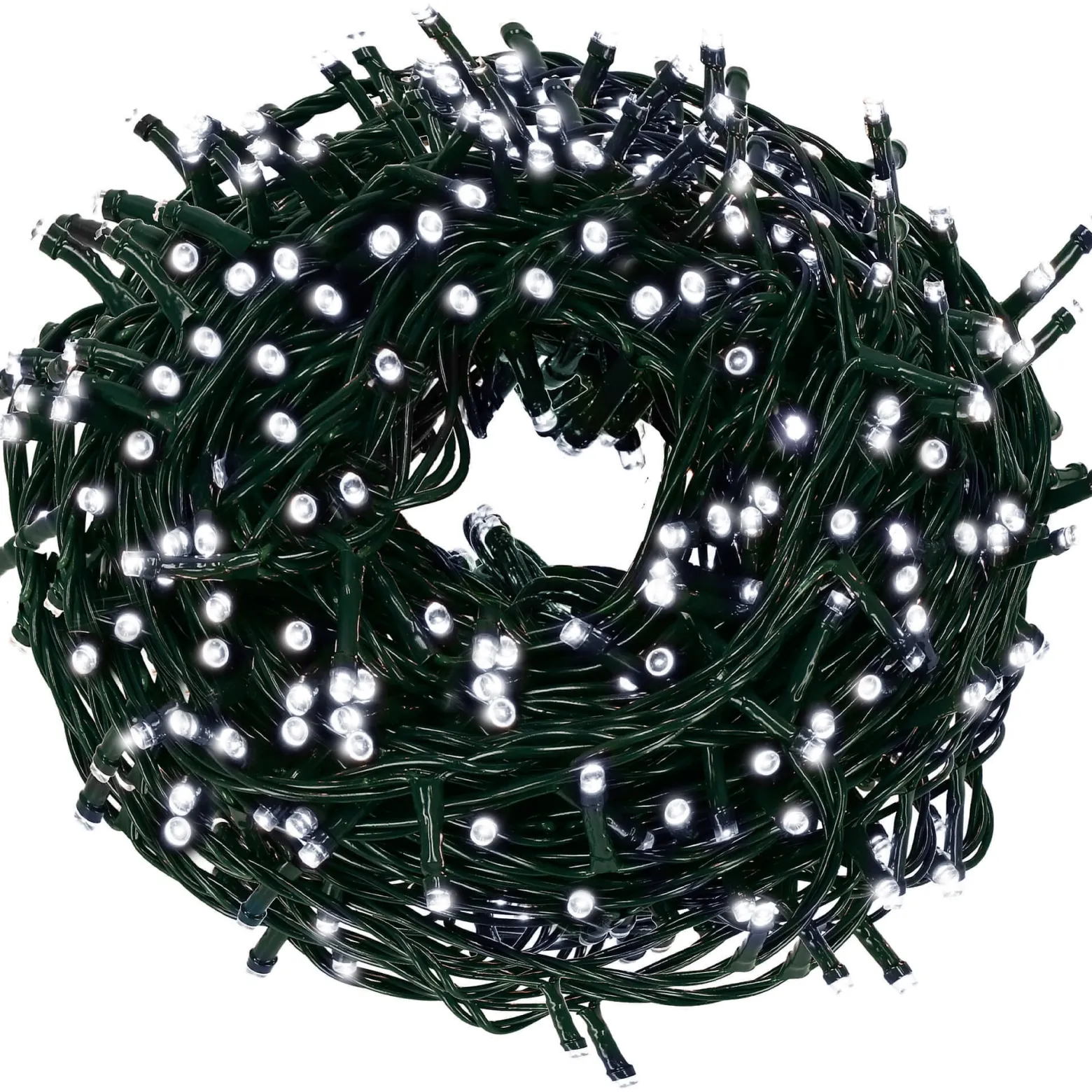 Lampki świąteczne 400 led biały zimny 27,5 m IP20