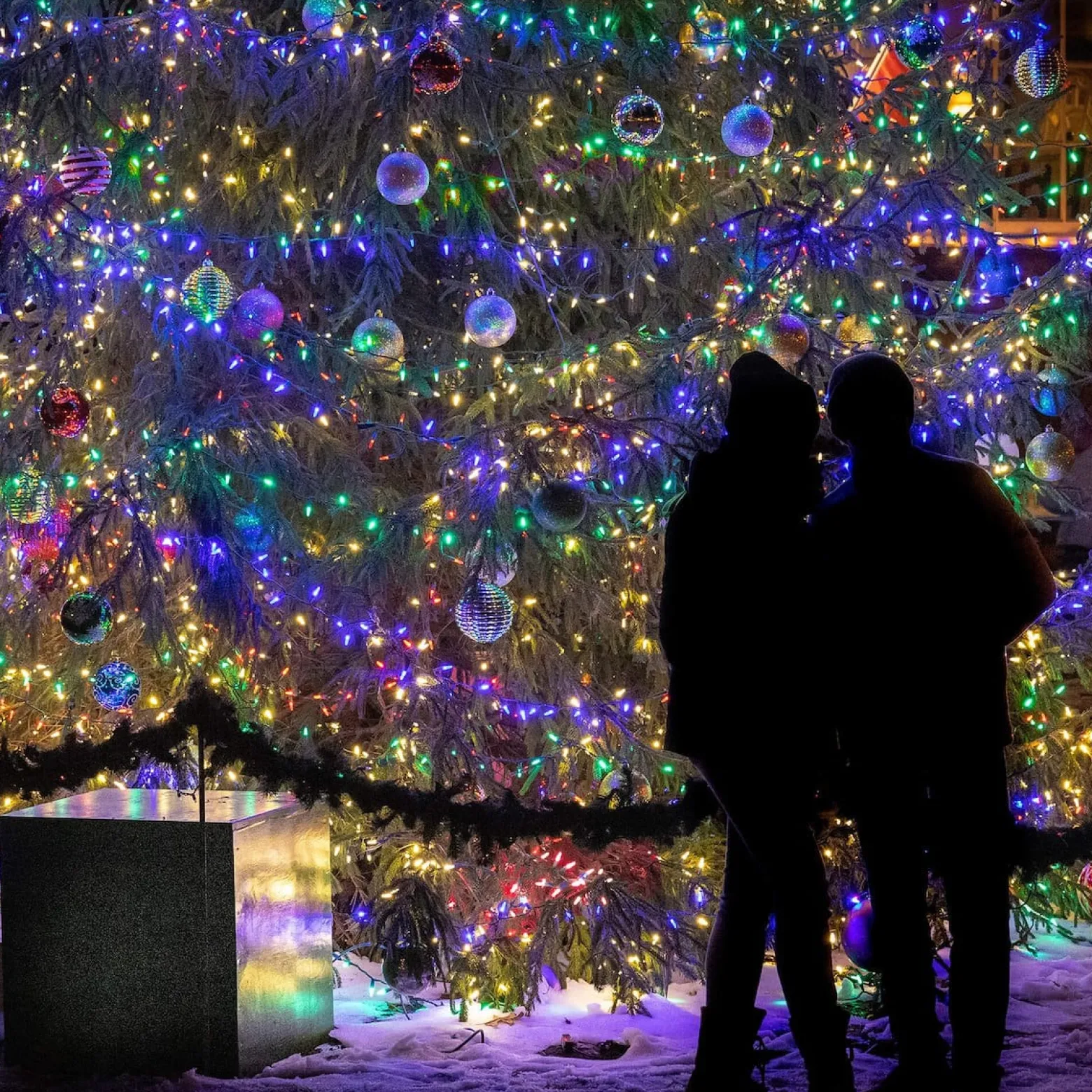 Lampki świąteczne 500 Led multikolor 34,5 m oświetlenie