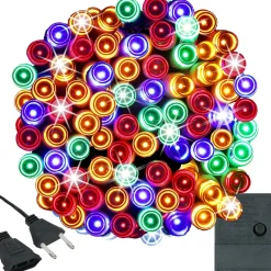 Lampki świąteczne 300led multikolor 22,5 m oświetlenie wewn.