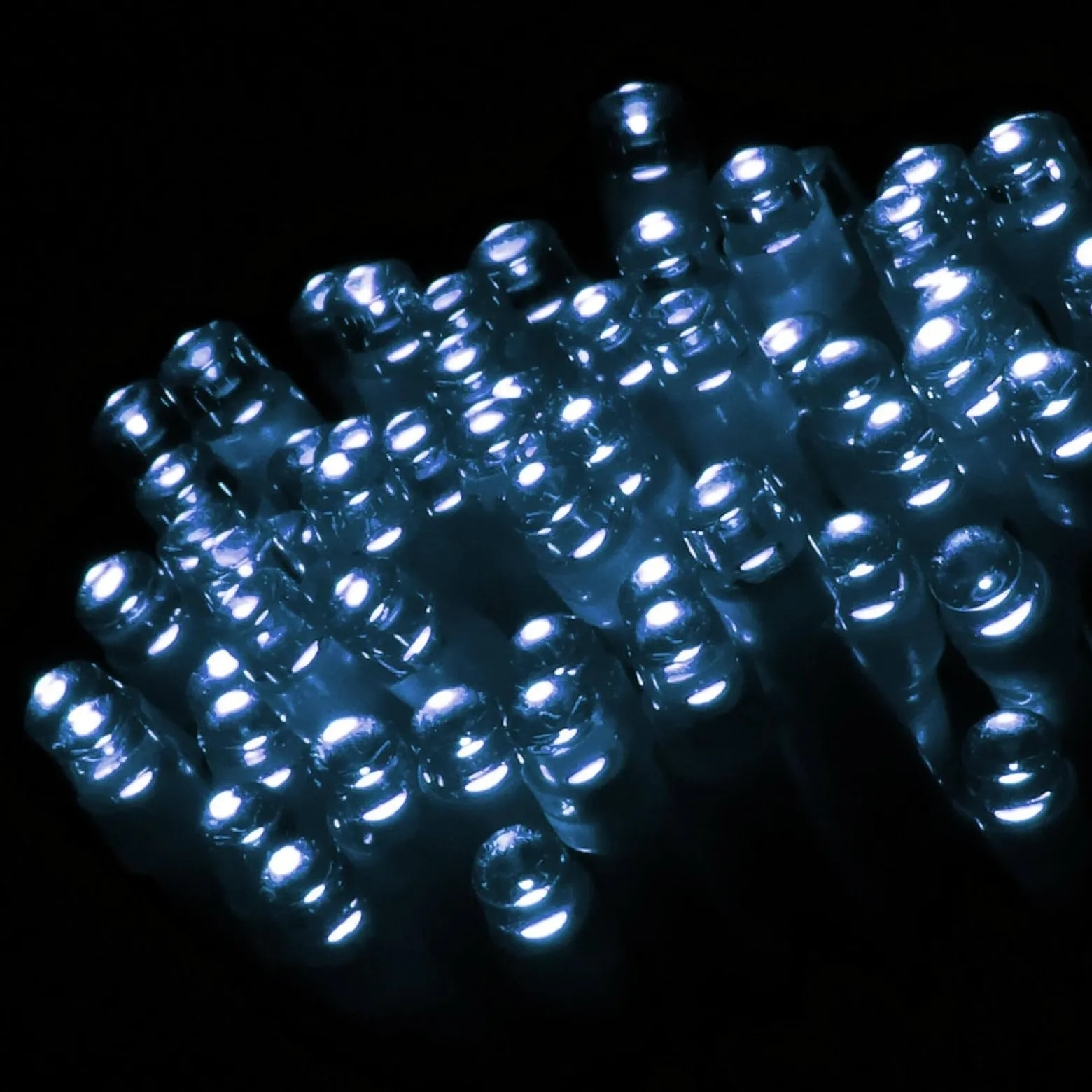 Lampki świąteczne 300 led zimny biały 22,5 m oświetlenie