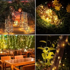 Lampki świąteczne na szpuli 1000 LED druciki choinkowe