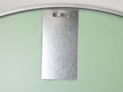 Lustro ścienne biały mat 50x115