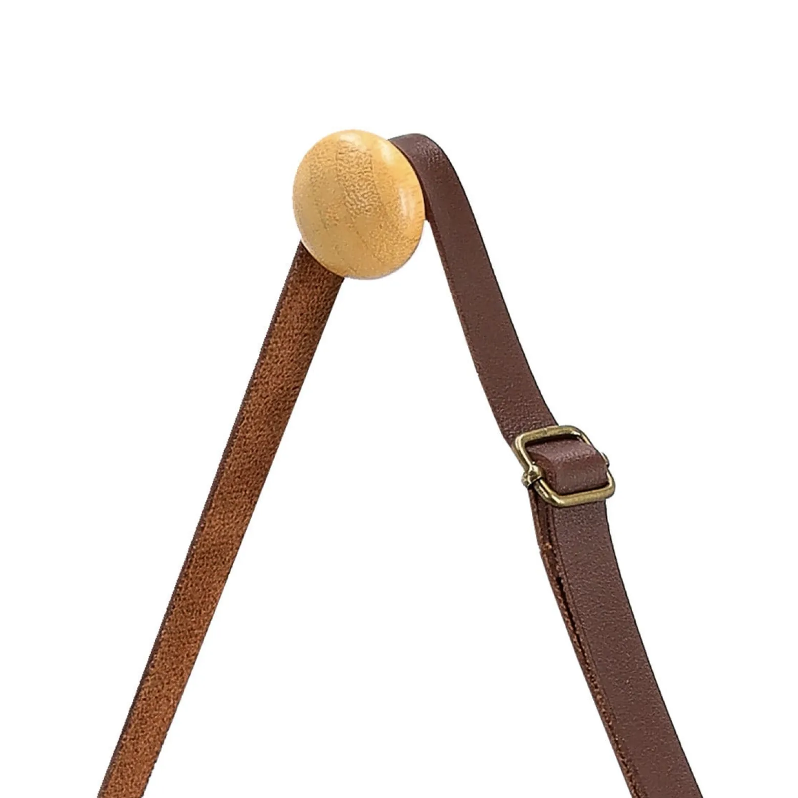 Lustro ścienne bambusowe okrągłe ZELLER, Ø 38 cm