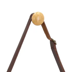 Lustro ścienne bambusowe okrągłe ZELLER, Ø 38 cm