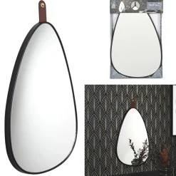 Lustro ścienne Drop Chic z paskiem 60x40 cm