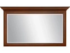 Lustro ścienne Kent 154,5x88 cm brązowe