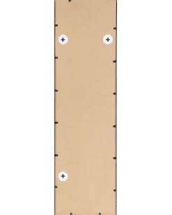 Lustro ścienne wiszące 38 x 132 cm czarne