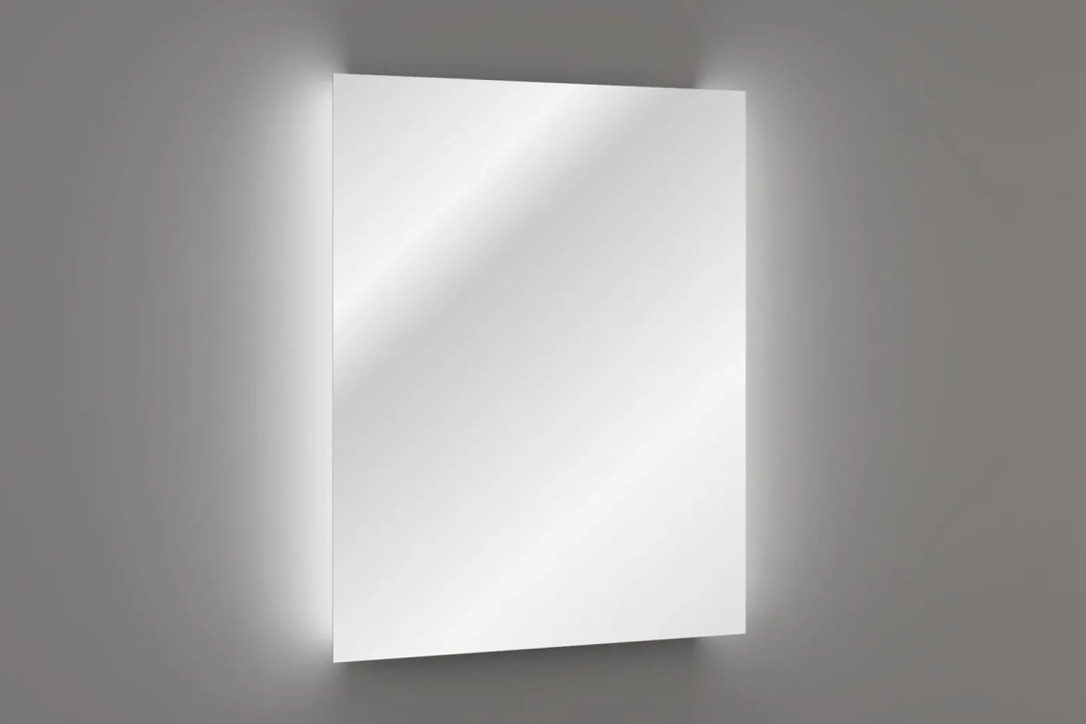 Lustro led bez ramy aura lu led 60