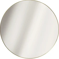Lustro Navira złote 55cm okrągłe