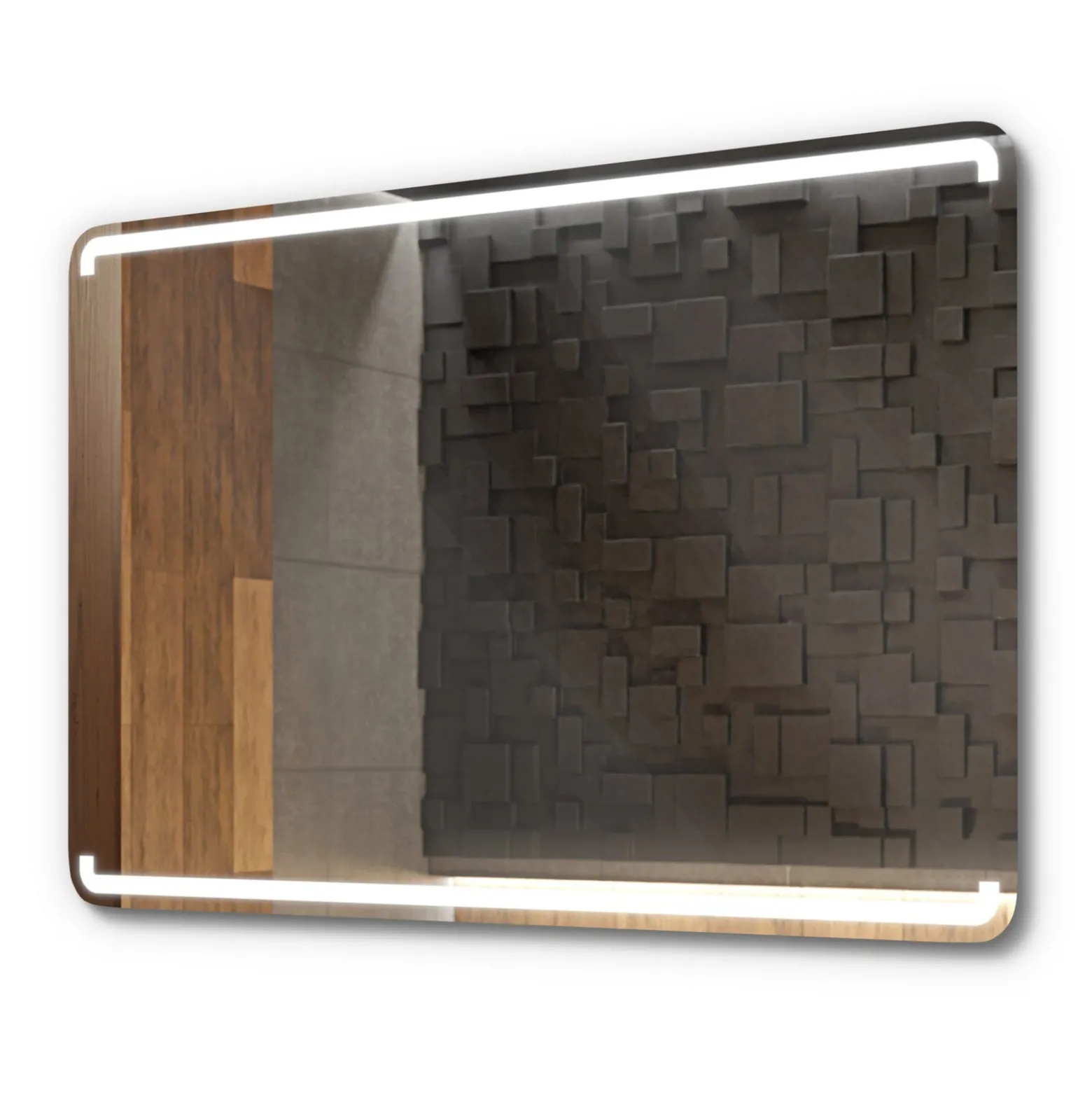 Lustro Podświetlane Led Mediolan - 70Cm, 50Cm