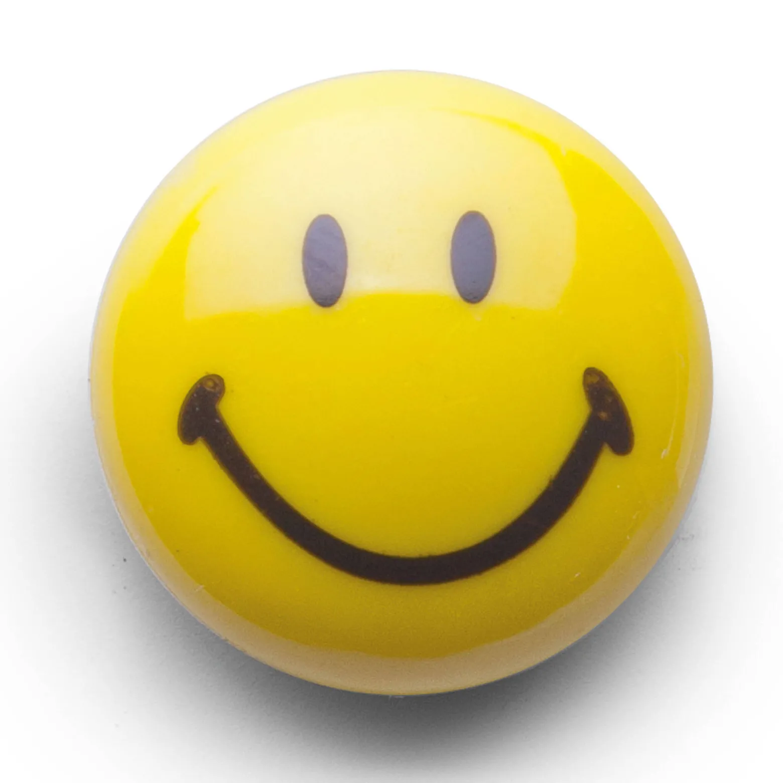 Magnesy Smiley, 6 sztuk, Ø 3 cm
