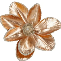 Magnolia sztuczna gałązka kwiat dekoracja do domu złoty