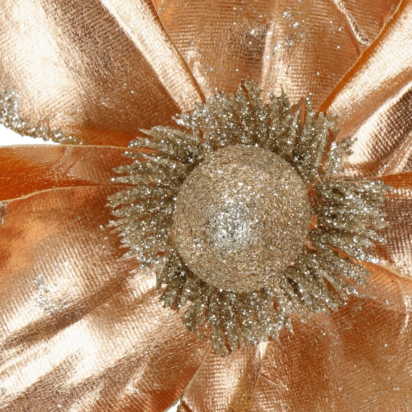 Magnolia sztuczna gałązka kwiat dekoracja do domu złoty
