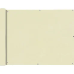 Markiza boczna Kremowy 90 x 400 cm vidaXL