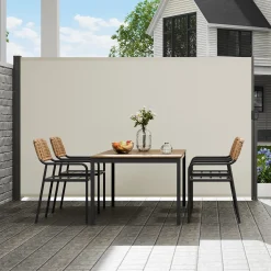 Markiza boczna parawan osłona na taras roleta przeciwsłoneczna 160 x 300 cm