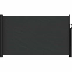 Markiza Boczna Tarasowa Balkonowa Czarna Zwijana Ogrodowa 117x300 cm