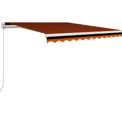 Markiza Tarasowa Balkonowa Ręcznie Zwijana Roleta Zadaszenie 350 x 250 cm