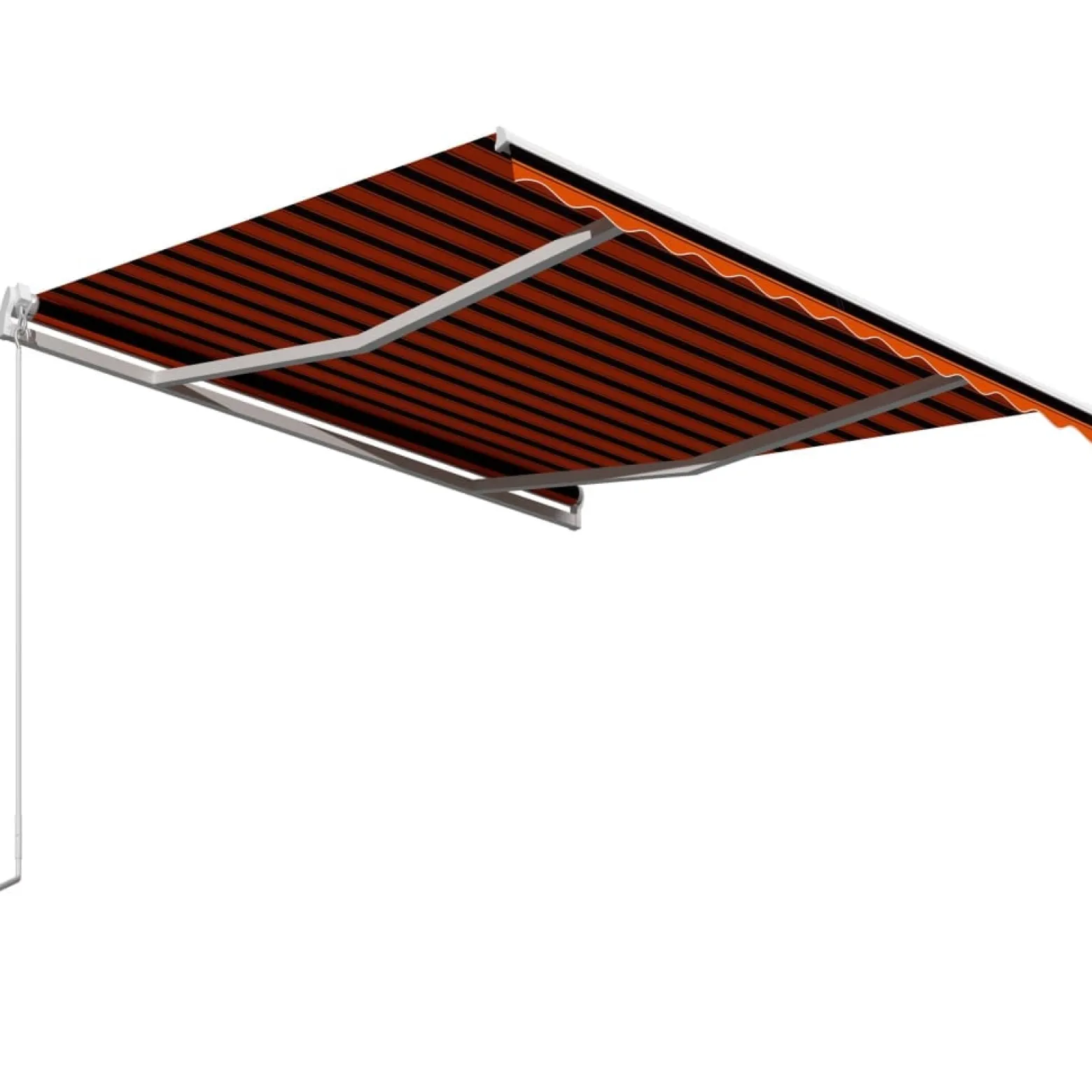 Markiza Tarasowa Balkonowa Ręcznie Zwijana Roleta Zadaszenie 350 x 250 cm