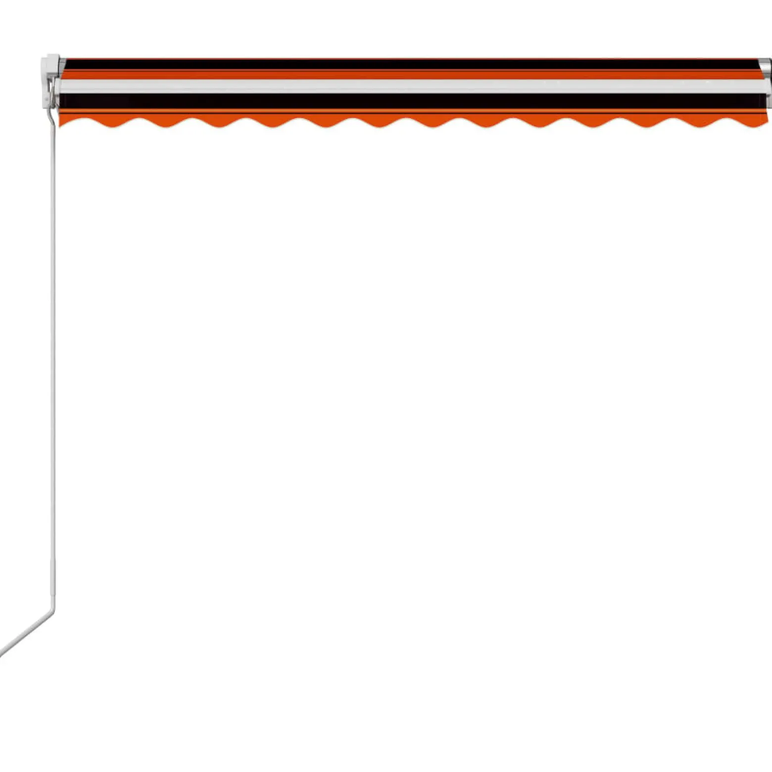 Markiza Tarasowa Balkonowa Ręcznie Zwijana Roleta Zadaszenie 350 x 250 cm