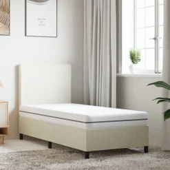 Materac Biały 70 x 200 cm Pianka vidaXL
