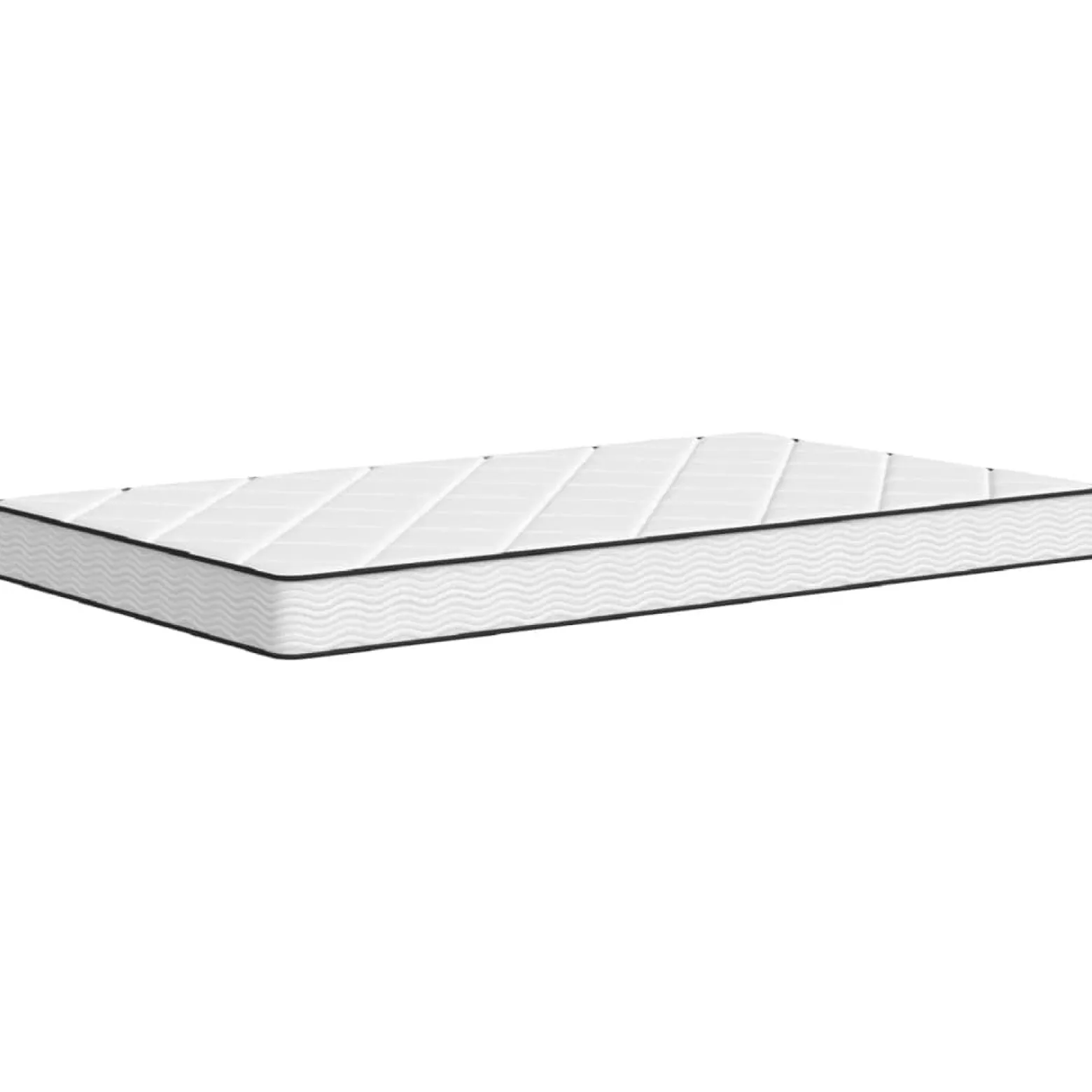 Materac Biały 70 x 200 cm Pianka vidaXL