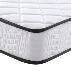 Materac Biały 70 x 200 cm Pianka vidaXL