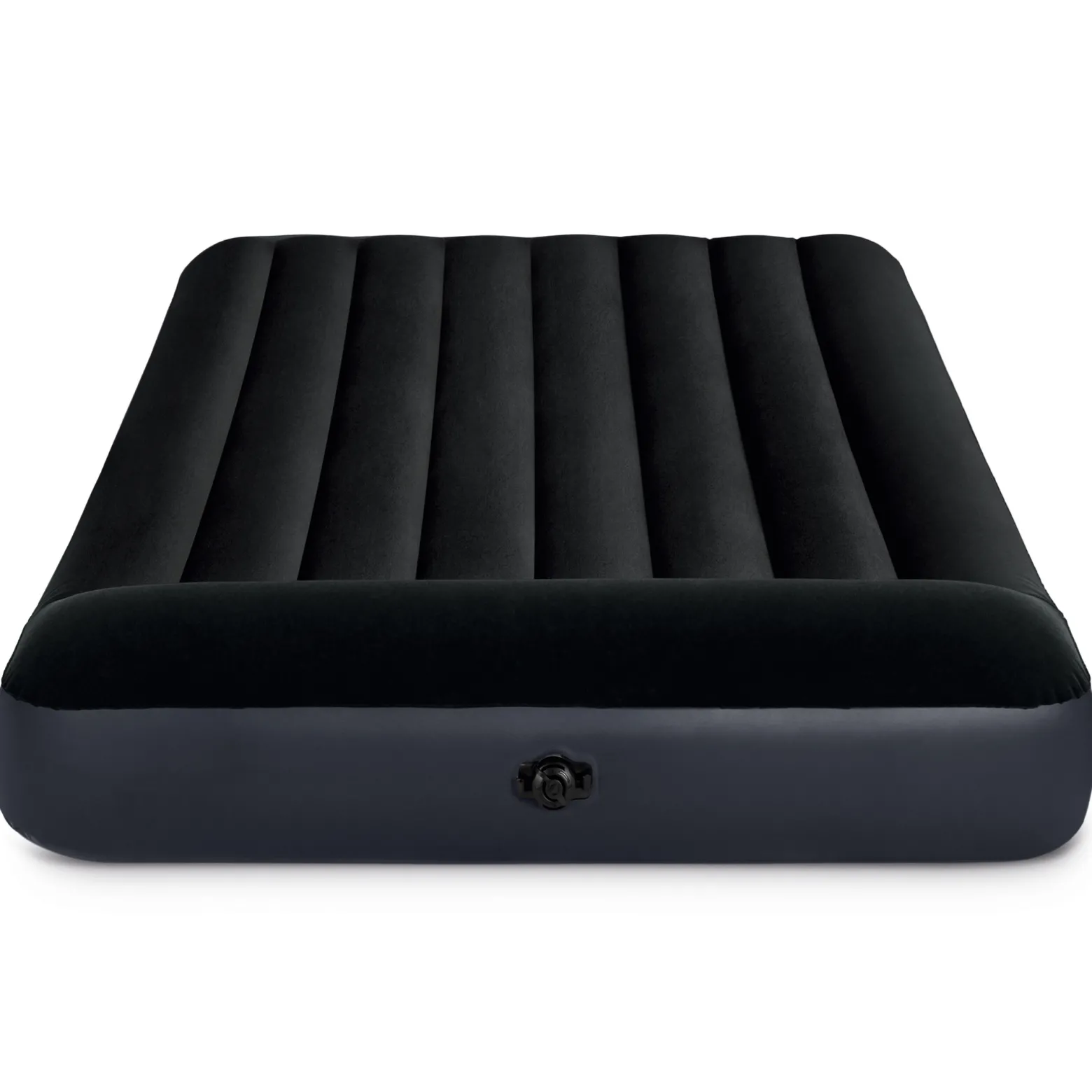 Materac dmuchany Intex dwuosobowy z pompką tłokową 191x137x25 cm