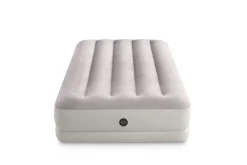Materac dmuchany Intex jednoosobowy z pompką elektryczną 191x99x30 cm