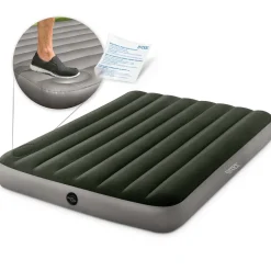 Materac dmuchany Intex z pompką łóżko dwuosobowy 191x137x25 cm 64762