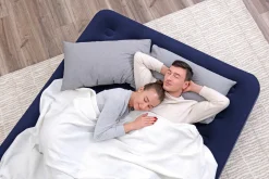 Materac dmuchany z pompką dwuosobowy Bestway 67004-62002