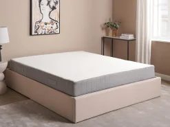 Materac kieszeniowy 160 x 200 cm średnio twardy 7-strefowy